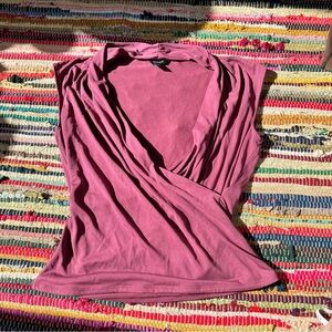 RW&CO. Mauve Modal Sleevless Crossover Top